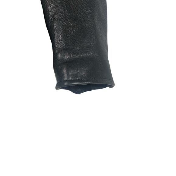 Easy Rider Mens Black genuine leather motorcycle jacket size Medium - Picture 2 of 7